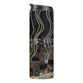 Lichter der Stadt Boston Thermosbecher (Nach rechts gedreht)
