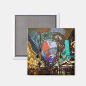 Lichter der Straße Fremont Magnet (Vorderseite/Rückseite)
