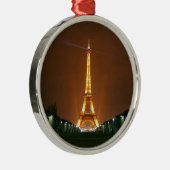 Lichter des Eiffelturms Ornament Aus Metall (Rechts)