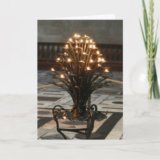 Lichter des Glaubens, Florenz, Italien - Karte (Vorderseite)