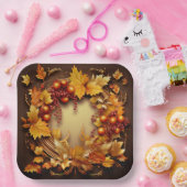 Lichter des Herbstes: Ernte des Todes Pappteller (Party)