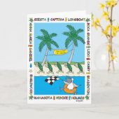 Lichter für Schildkröten - Blanke Karte (Gelbe Blume)