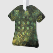 Lichter im Abstrakten Kunst-Akryllischen Shirt der Ornament (Vorderseite)