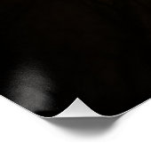 Lichter im Nebel Poster (Ecke)