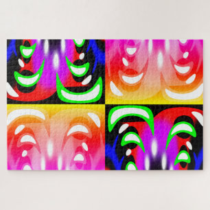 Lichter in Bewegungskunst Puzzle