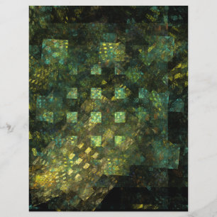 Lichter in der Stadt Abstrakt Art Letterhead