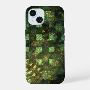 Lichter in der Stadt Abstrakte Kunst iPhone 15 Hülle