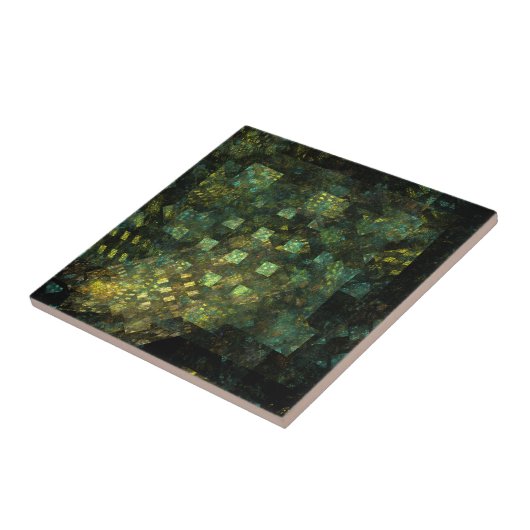 Lichter in der Stadt Abstrakte Kunst Tile Fliese (Seite)