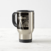 Lichter, Kamera, Aktions-Film-Thema-Reise-Tasse Reisebecher (Vorderseite Links)