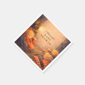 Lichter Kamera Baby Shower Serviette (Ecke)