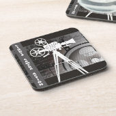 Lichter, Kamera, Untersetzer (Linke Seite)