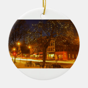 Lichter Northamptons in die Stadt Keramikornament