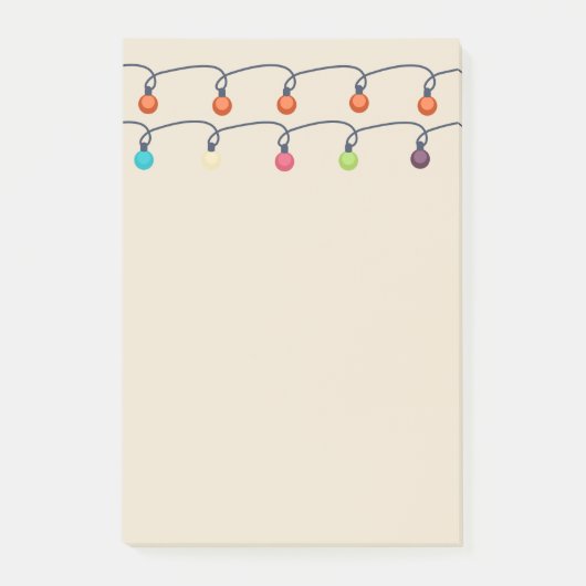 Lichter Post-it Klebezettel (Vorderseite)