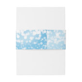 Lichter Romantisches Winterwunderland Einladungsbanderole (Rückseitenbeispiel)