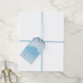 Lichter Romantisches Winterwunderland Geschenkanhänger (Mit Garn)