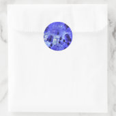 LICHTER RUNDER AUFKLEBER (Tasche)