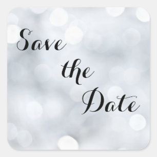 Lichter Schnee Glanz Funkeln Silber Aufkleber