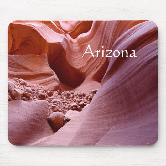 Lichter und Felsen im Canyon, Arizona Mousepad (Vorne)