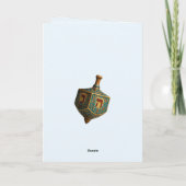 Lichter- und Freudenfest Feiertagskarte (Rückseite)