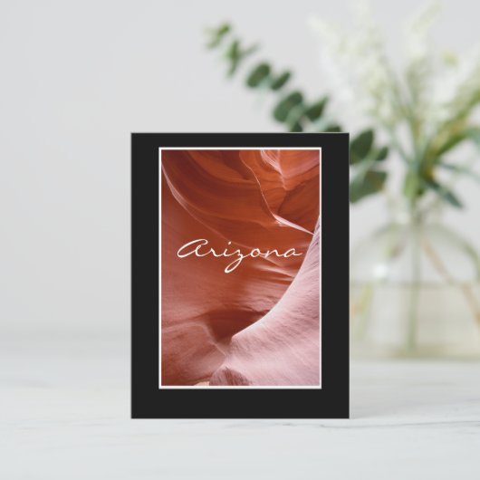 Lichter und Linien im Canyon, Arizona Postkarte (Stehend Vorderseite)