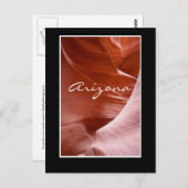 Lichter und Linien im Canyon, Arizona Postkarte (Vorne/Hinten)