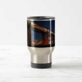 Lichter unter der Brücke Reisebecher (Mittel)