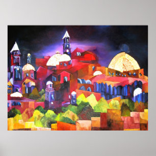 Lichter von Jerusalem Poster