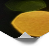 Lichter von Paris, Eiffelturm Art Poster (Ecke)