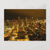 Lichter von Seattle Postkarte (Vorderseite)