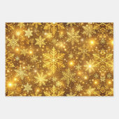 Lichter Weihnachtswalzer Geschenkpapier Set (Vorderseite 3)