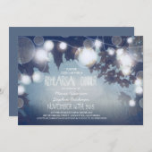 Lichterblauer Probe Einladung (Vorne/Hinten)
