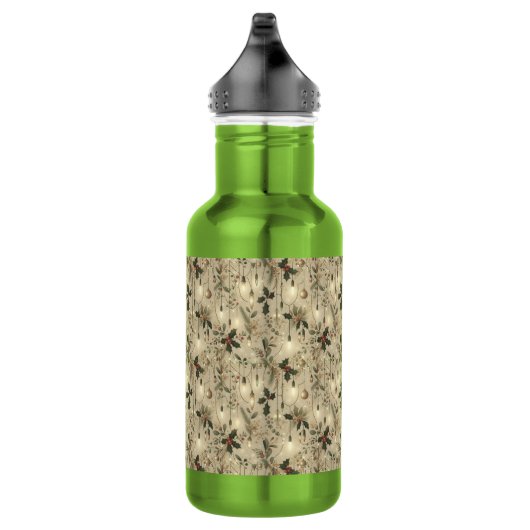 Lichterfee, Wald hell Edelstahlflasche (Rechts)