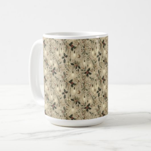 Lichterfee, Wald hell Kaffeetasse (Vorderseite Links)