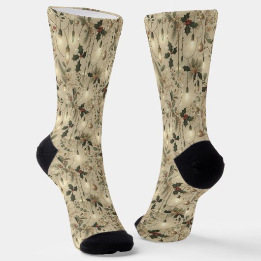 Lichterfee, Wald hell Socken (Gewinkelt)