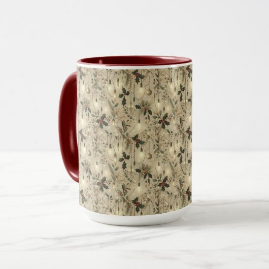 Lichterfee, Wald hell Tasse (Vorderseite Links)