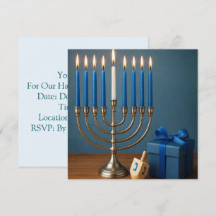 Lichterfest und Freude Einladung