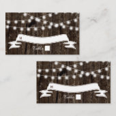 Lichterfolge an der alten Platzkarte (Vorne/Hinten)