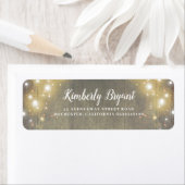 Lichterfolge Rustikales Holz Textur Land (Insitu)