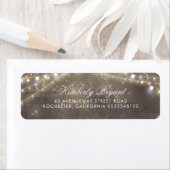 Lichterfolge und rustikales Holz (Insitu)