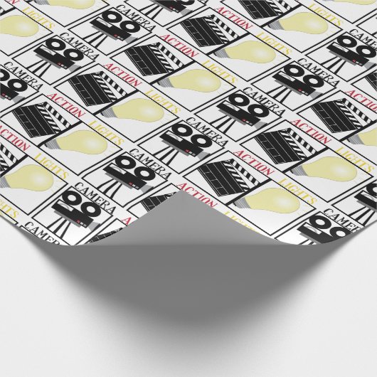 Lichterkamera-Aktion Geschenkpapier (Ecke)