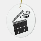 Lichterkamera-Aktion Keramik Ornament (Links)