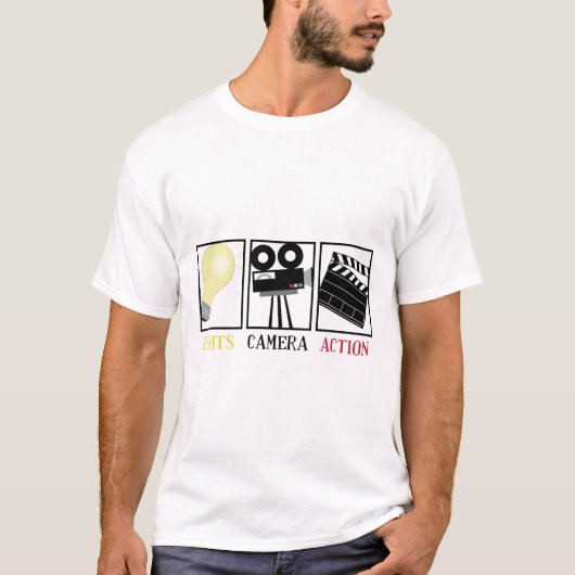 Lichterkamera-Aktion T-Shirt (Vorderseite)
