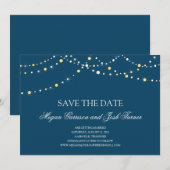 Lichterkette Save the Date (Vorne/Hinten)