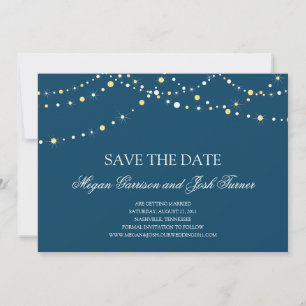 Lichterkette Save the Date