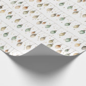 Lichterketten Geschenkpapier (Ecke)