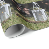 Lichterlaterne Geschenkpapier (Rolleneckpunkt)