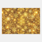 Lichterreicher Weihnachtswalzer Geschenkpapier Set (Vorderseite 2)