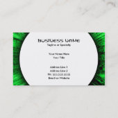 Lichtexplosionsglück Visitenkarte (Rückseite)