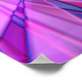 Lichtexplosionspopster Poster (Ecke)