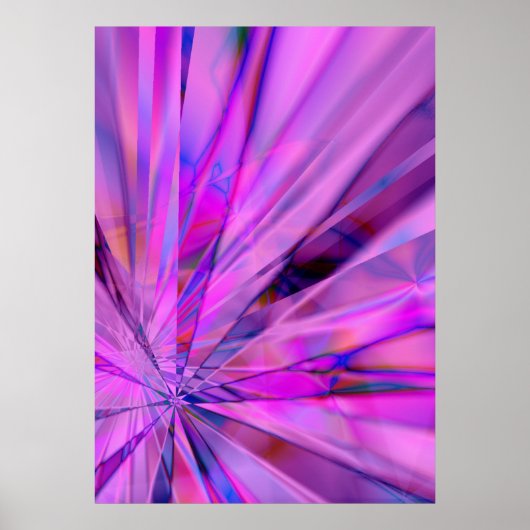 Lichtexplosionspopster Poster (Vorne)